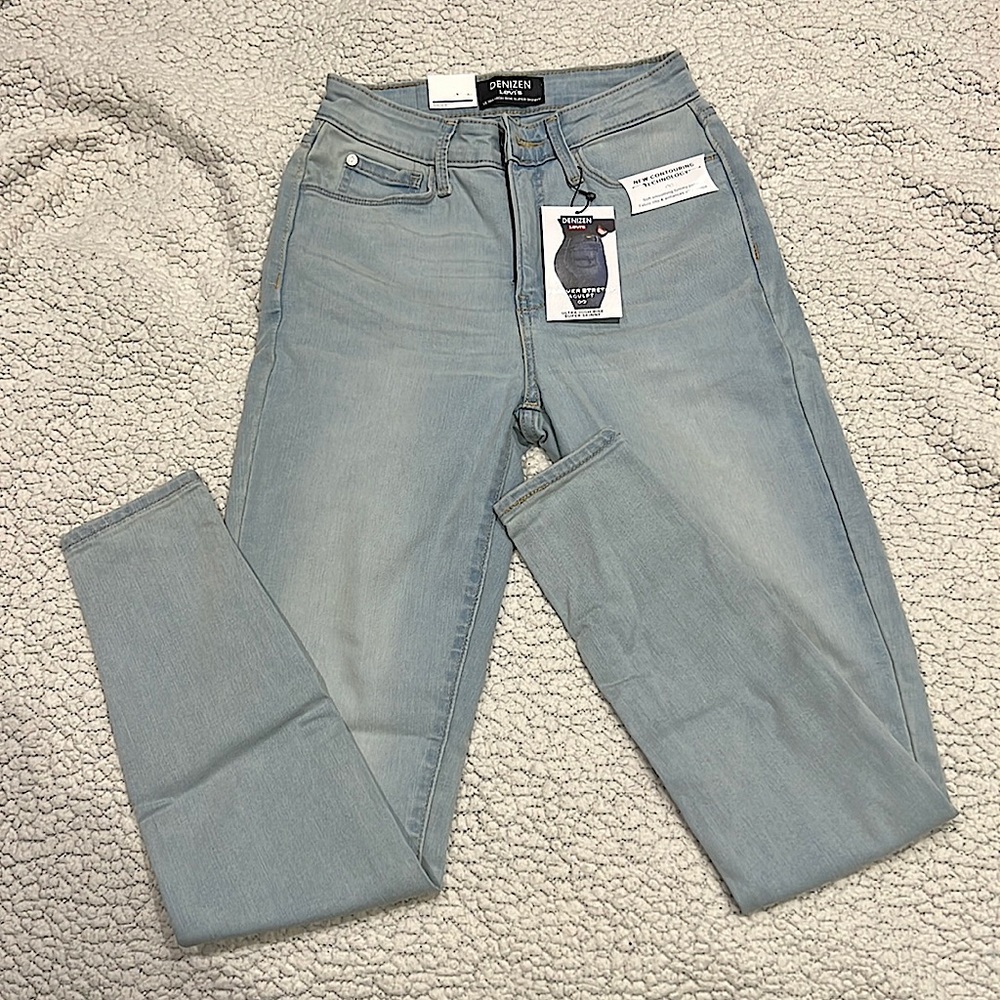 Womens Ultra High Rise Super Skinny Stretch Sculpt Denizen Levis Size 4 NWT